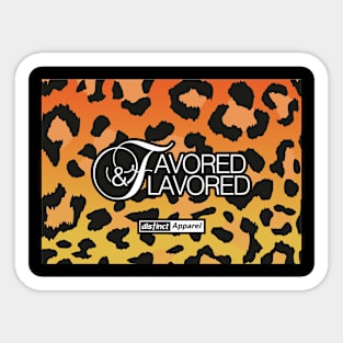 Faith Inspired: Favored & Flavored Sticker